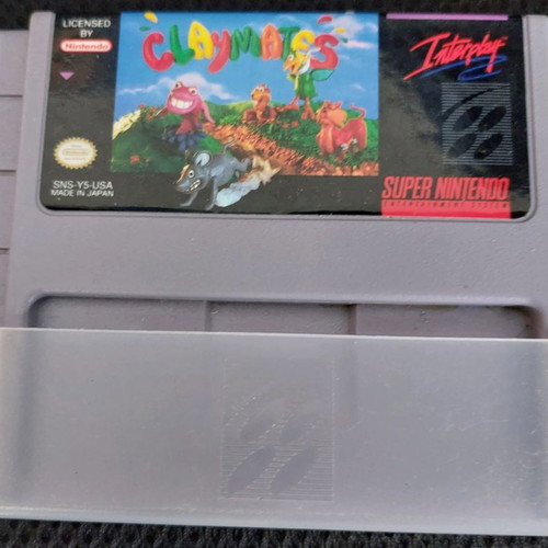 SNES Super Nintendo Claymates used (NTSC) in good condition