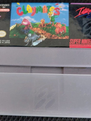 SNES Super Nintendo Claymates used (NTSC) in good condition