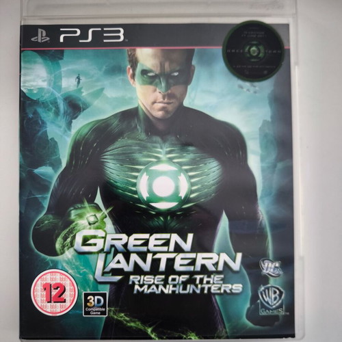 Green Lantern: Rise of the Manhunters PS3 game like new