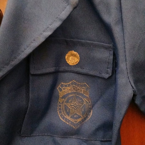 Special Polic police costume used for boy 4 years old size N 104
