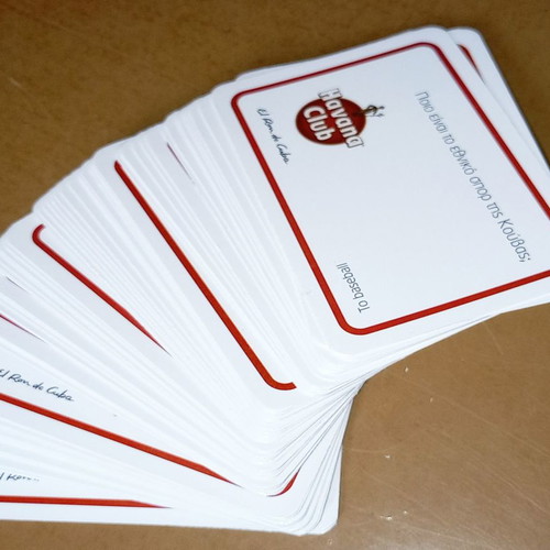 Havana Club Trivia game with cards new