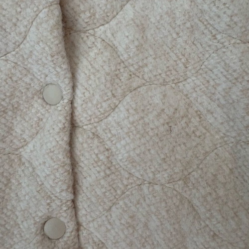 ZARA wool coat with hood like new, size 6-9 months