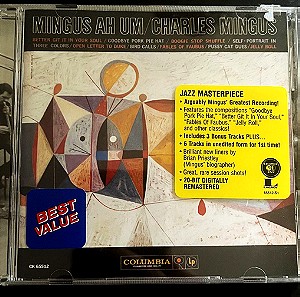 Charles Mingus –Mingus Ah Um Columbia Jazz,CD, Album, Reissue, Remastered,US 1998, ΣΑΝ ΚΑΙΝΟΥΡΓΙΟ