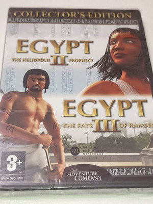PC game Egypt II & Egypt III new, sealed