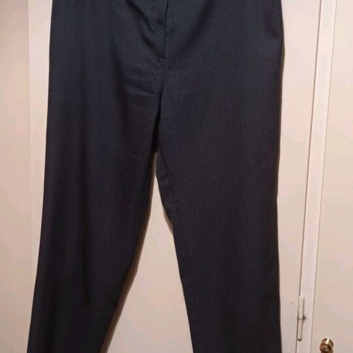 Dark gray pants like new, size 56 with gathers at the waist