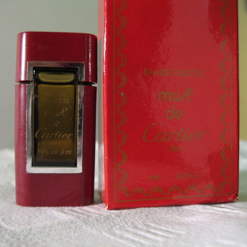 Must de Cartier Eau de Toilette old formula miniature 4ml new