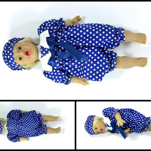 Vintage 90s Hard Plastic Baby Doll Twins collectible pair like new