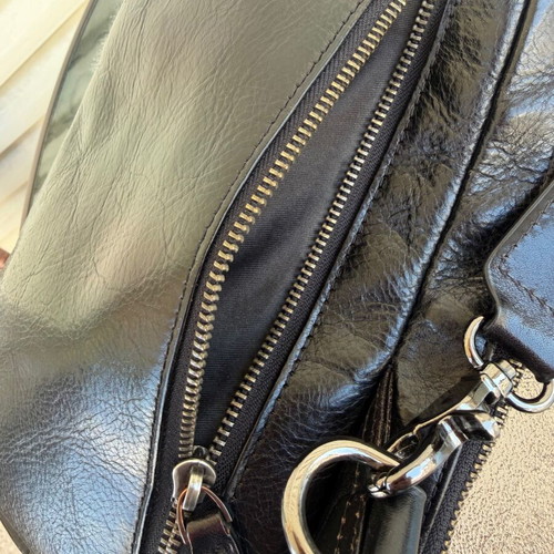 Giglio Florentino Italian leather crossbody bag