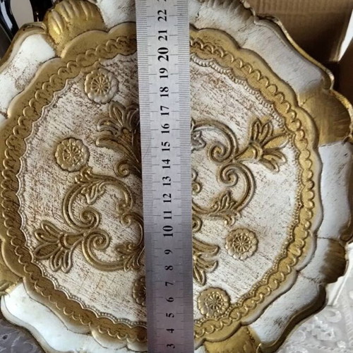Tea set with Byzantine plate new, in its box