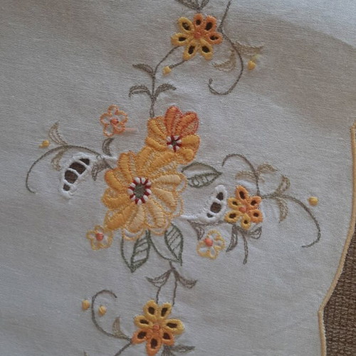 Easter tablecloth like new 1.80×1.30