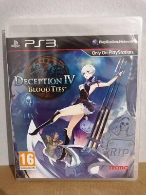 Deception IV Blood Ties игра за PlayStation 3 нова, екшън приключение