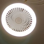 Ceiling fan new with remote control
