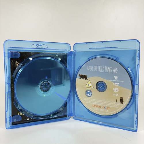 Where The Wild Things Are Blu-ray + DVD like new, English subtitles