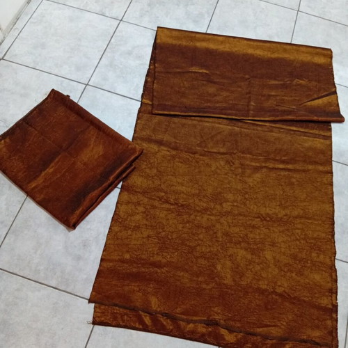 Fabric pieces for curtain, 2.90m height and 68cm width, plus smaller piece