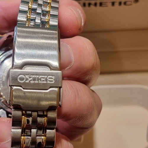 Seiko Kinetic SQ100 watch new old stock