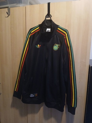 Adidas Jamaica ζακέτα με φερμουάρ XL