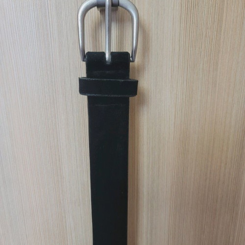 Velvet black belt 3 cm width, 107 cm length