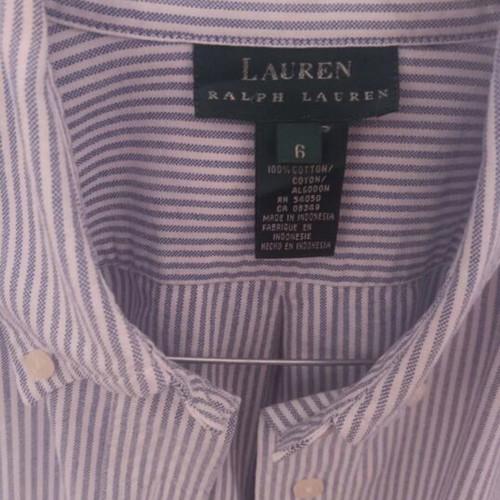 Ralph Lauren shirt new, size L, blue