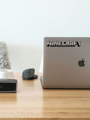 Αυτοκόλλητο Original Minecraft Λογότυπο κατόπιν παραγγελίας