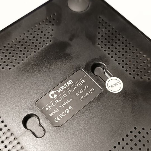 X96 Max Android TV Box like new, 4GB RAM, 32GB storage