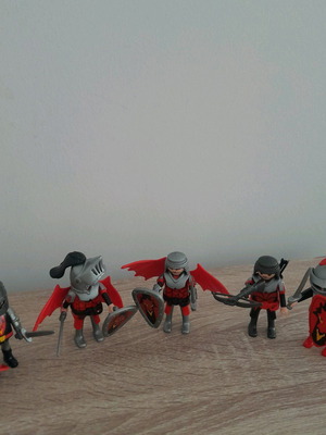 Φιγούρες Playmobil κάστρο του δράκου σαν καινούργιο, 5 τεμάχια