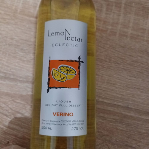 Liqueur lemon nectar Verino new, sealed