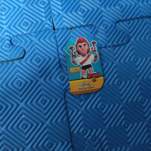 Brawl Stars Colt collectible iron tags set of 7, like new