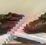  Dr. Martens oxford shoes / μπορντό δερμάτινα παπούτσια