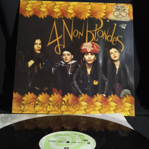 4 Non Blondes Bigger Better Faster More LP like new