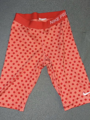 Nike Pro leggings like new, orange, authentic