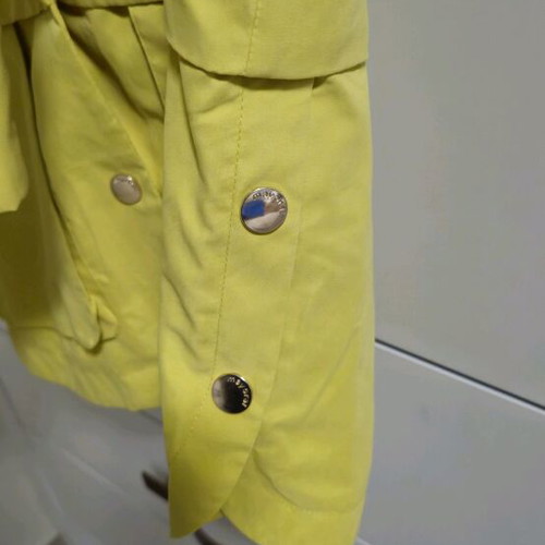 Mayoral girls' jacket 12 years 152 cm like new, yellow with hood