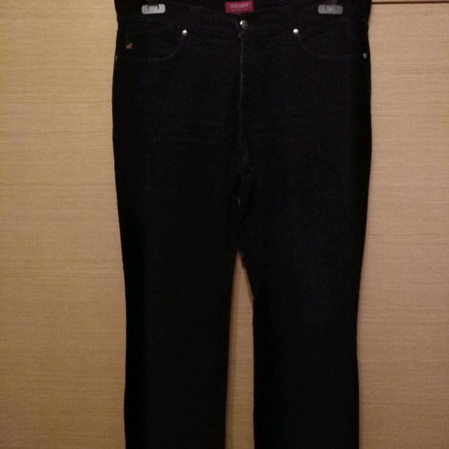Sarah Lawrence women's slim black corduroy pants used