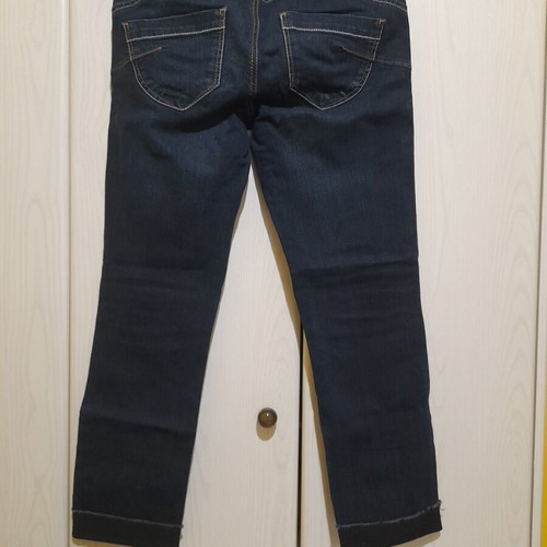 Esprit dark blue crop jeans size 34 like new