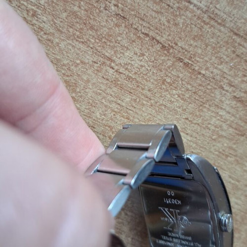 Calvin Klein men's watch like new, silver with bracelet