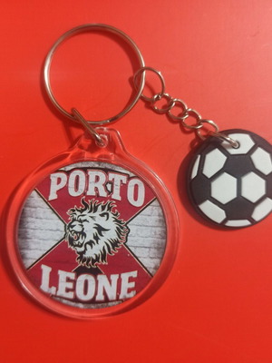 OLYMPIACOS ROUND KEYCHAIN (No25)