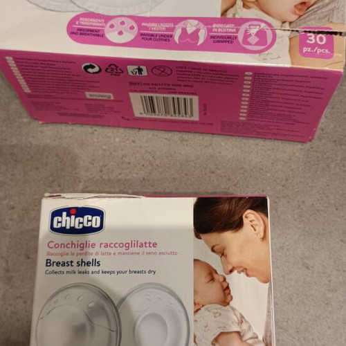 Breast shells like new with protective pads