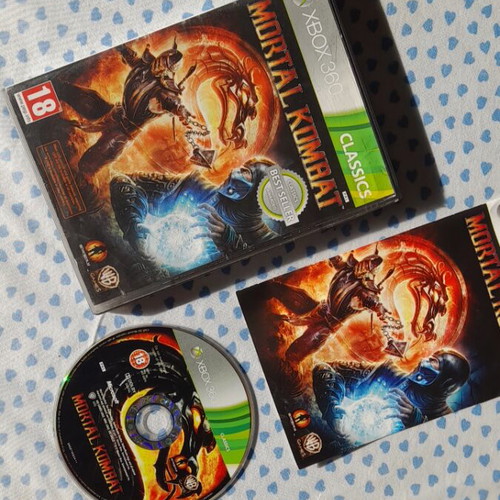 Mortal Kombat Xbox 360 game used, complete