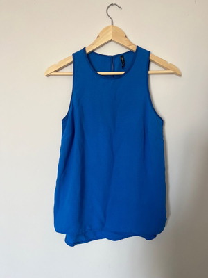 Stradivarius blue blouse like new, summer, size S