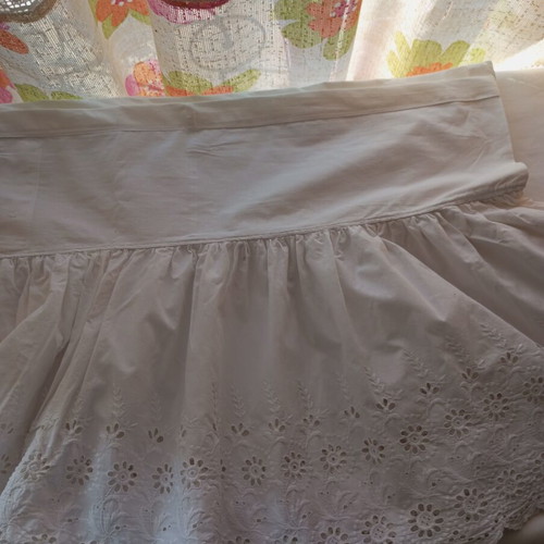 Bed Footboard Hand-Embroidered Used, At Least 100 Years Old