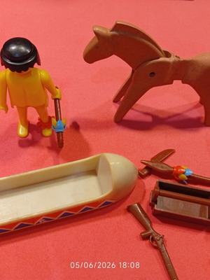Playmobil figure and horse used from 1974 Geobra production