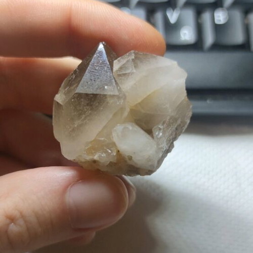 Smoky quartz new from Penteli