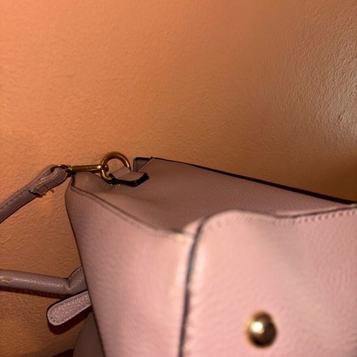 Shoulder bag new in soft pink color with long strap