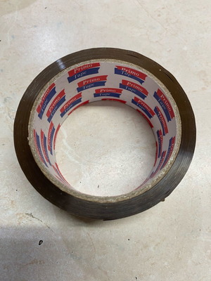 Packing tape brown 50m new