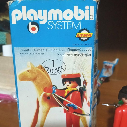 Playmobil LYRA collectible toys 1976, set of 2