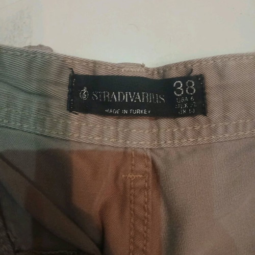 Stradivarius pants light brown color like new, size M