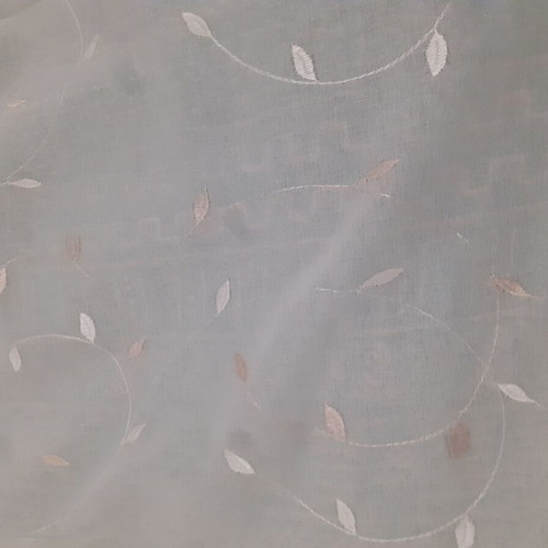 Curtain ready sewn, new, transparent ecru 1.70×2.80 m