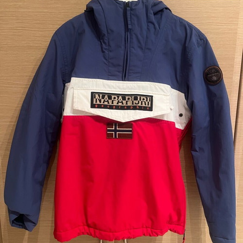Napapijri Winter 3 jacket like new, multicolor, size M