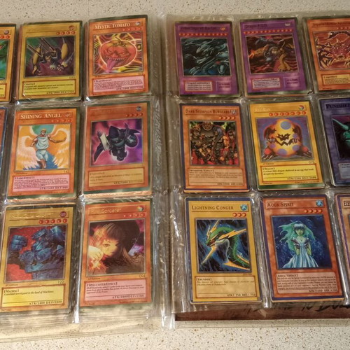 Yu-Gi-Oh! cards set in album used