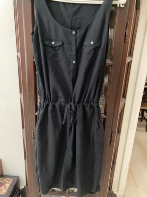 Φόρεμα τύπου σαλοπέτα Marks & Spencer μαύρο σαν καινούργιο, μέγεθος L