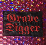 Grave Digger embroidered logo patch